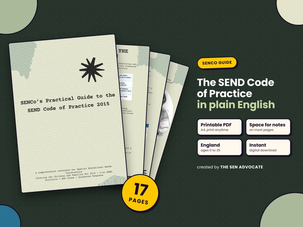 SENCo’s Practical Guide to the SEND Code of Practice 2015