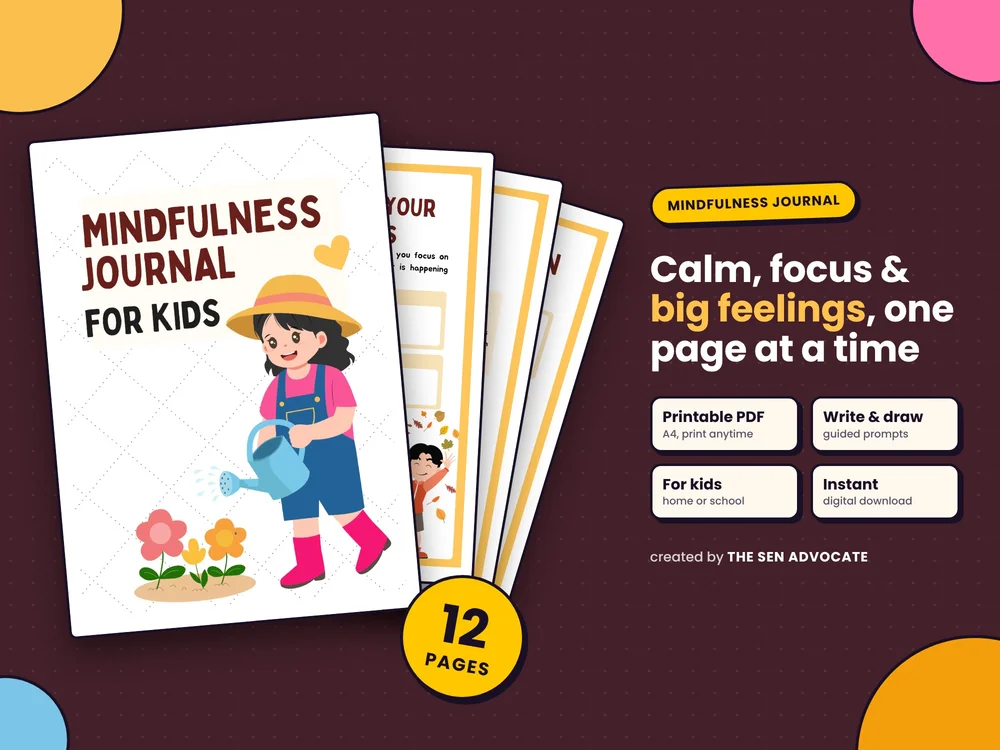 Mindfulness Journal for Kids