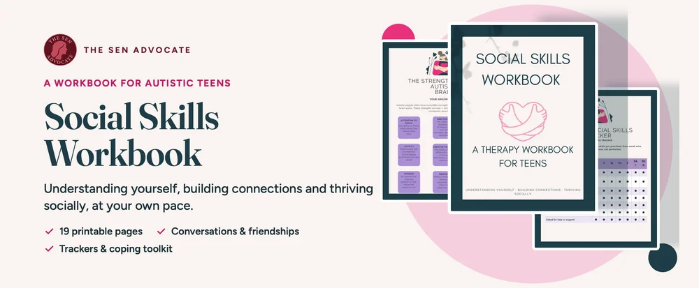 Autism Social Skills Workbook for Teens