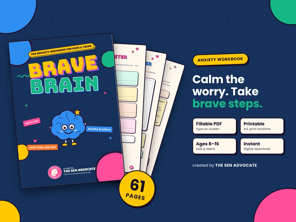 Brave Brain Anxiety Workbook